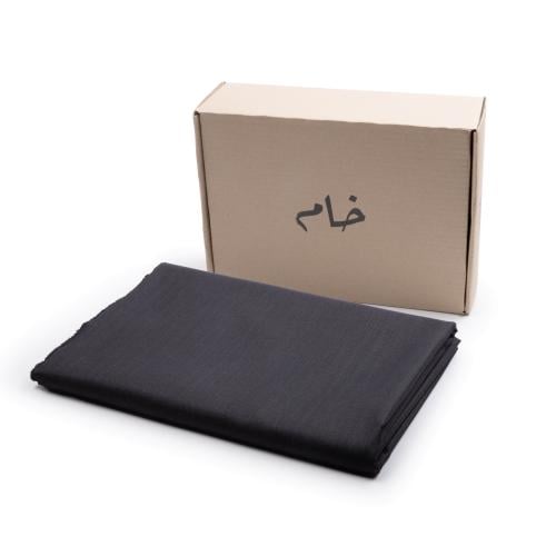 قماش الفخامة شتوي أسود