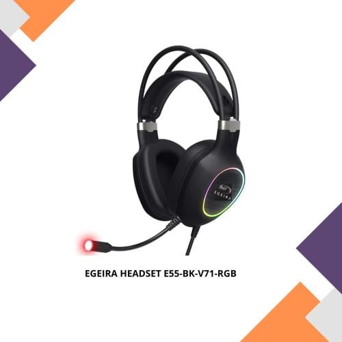 EGEIRA HEADSET E55-BK-V71-RGB