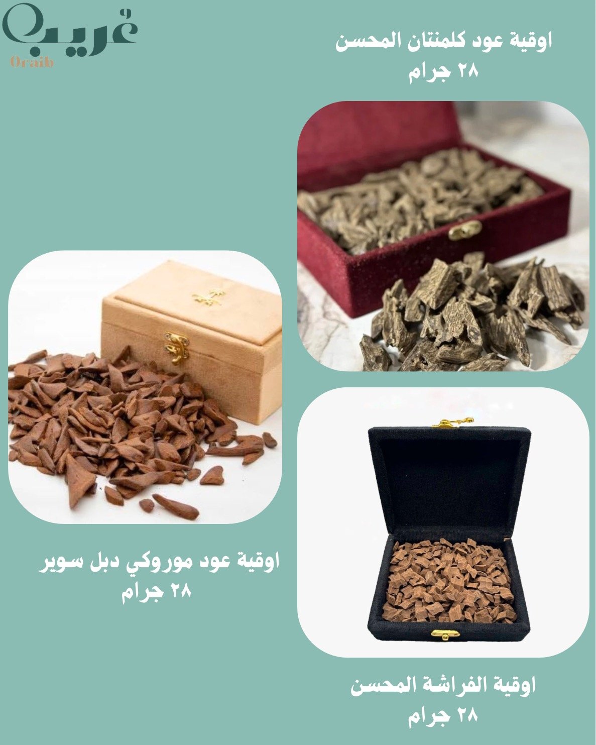 عود كلمنتان المحسن + عود الفراشة المحسن + عود مورو...