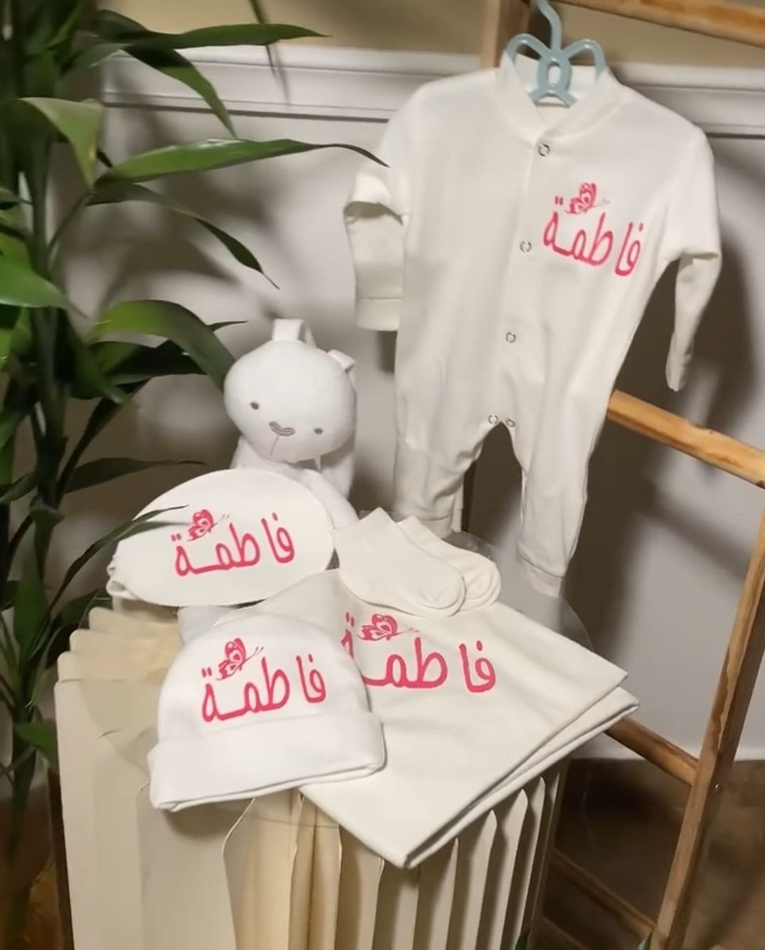 تطريز 6 قطع للمواليد