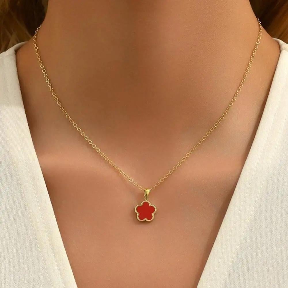 Red necklace