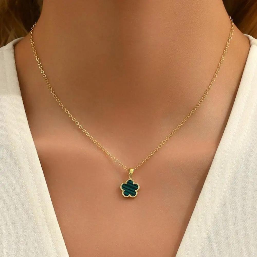 Green necklace