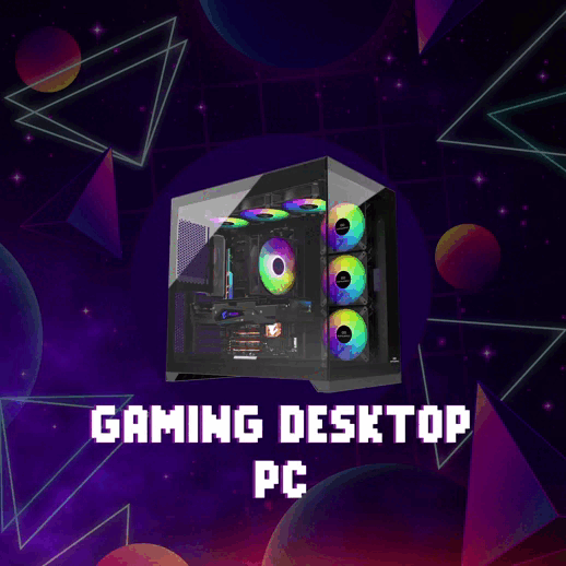 GAMING Desktop PC - NVIDIA RTX 3050 - Intel Core 1...