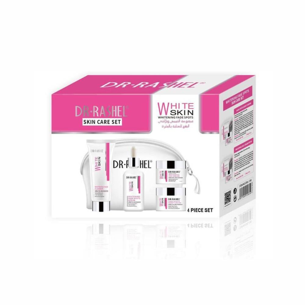 مجموعة تبييض البشرة والبقع الداكنة 4 قطع من دكتور راشيل DR RASHEL