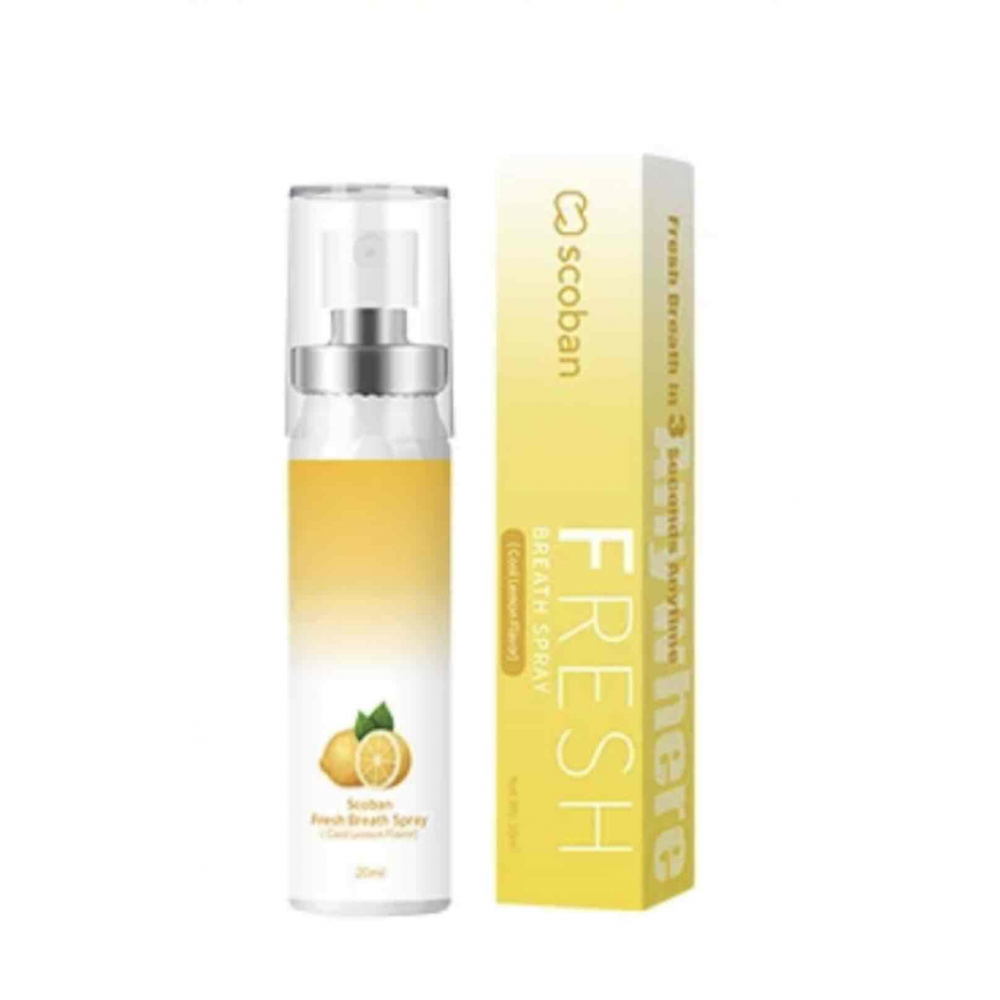 بخاخ سكوبان المنعش للنفس بنكهة الليمون المنعش -20 مل