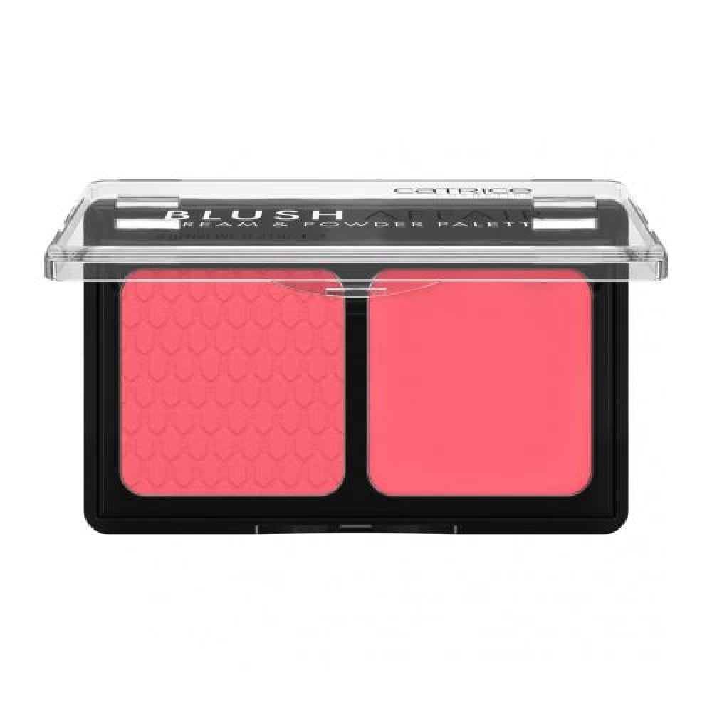 كاتريس بلاشر أحمر خدود كريمي وبودرة بلش أفير - 010 Stunning Strawberry