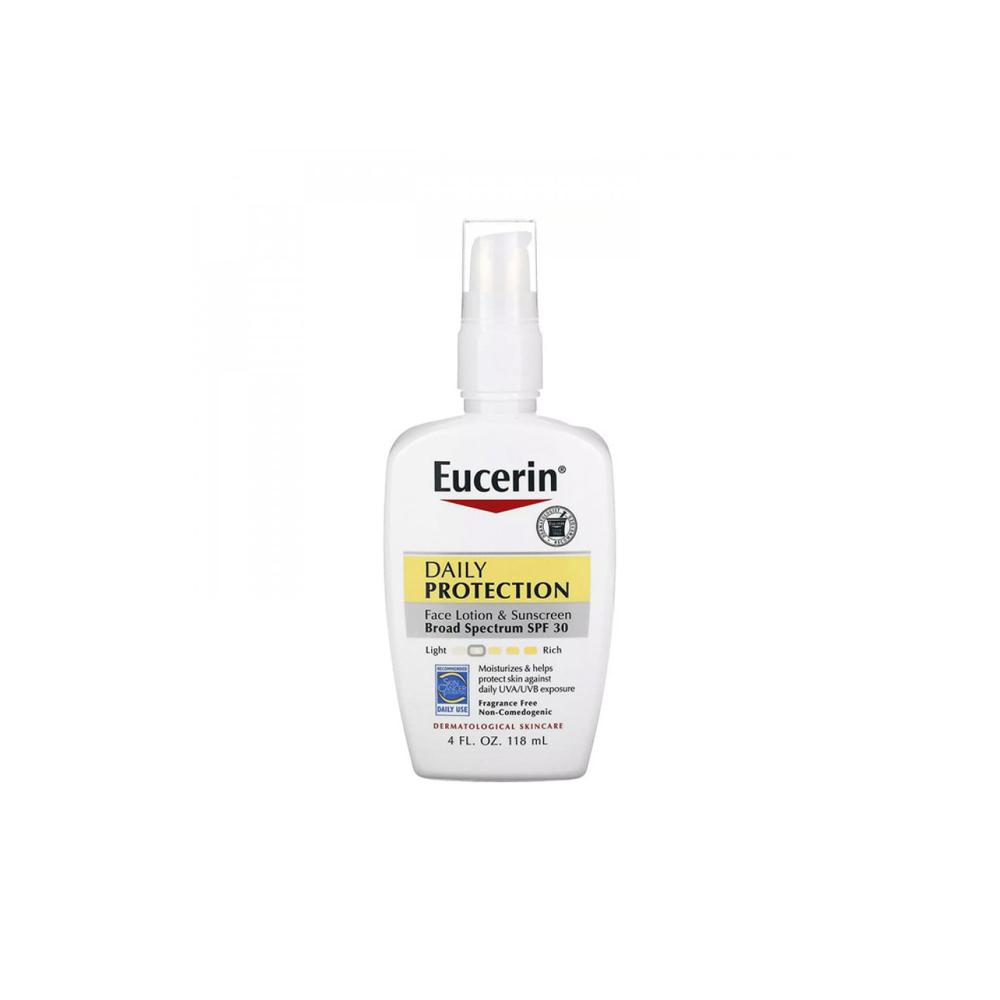 لوشن الوجه المرطب للحماية اليومية بعامل وقاية من الشمس 30+ من EUCERIN ( 118 مل )