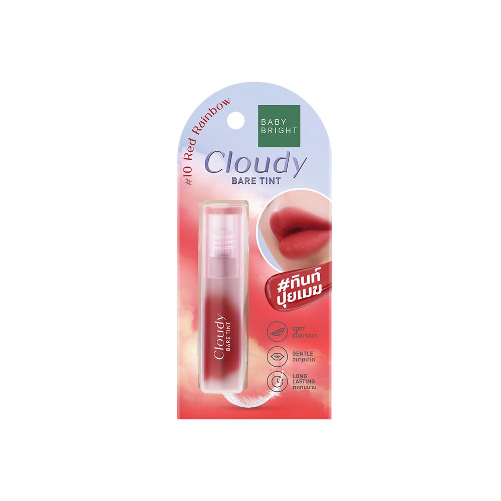 تنت الشفاه كلاود بير ريد ريمبو رقم # 10 من BABY BRIGHT