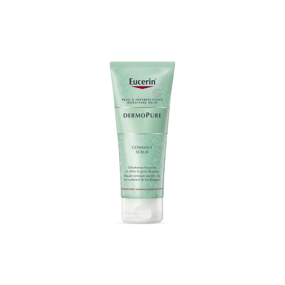 مقشر ديرمو بيور للتنقية والتحكم بزيوت البشرة من EUCERIN ( 100 مل )