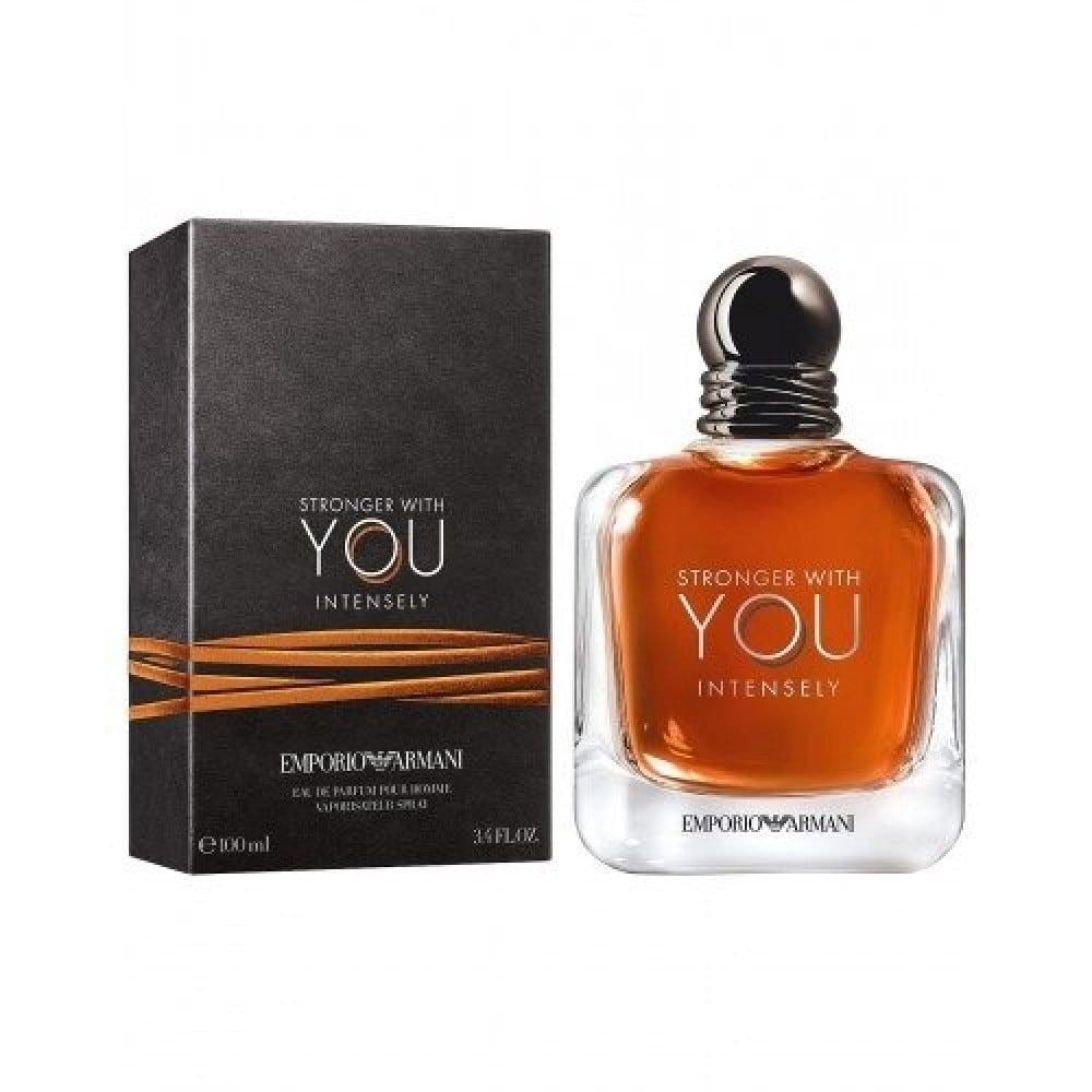 عطر سترونجر وذ يو انتنسلي او دو بارفيوم للرجال من ارماني EMPORIO ARMANI ( 100 مل )
