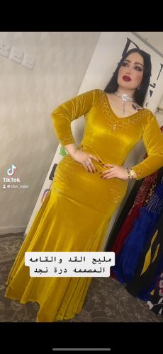 فستان مخمل