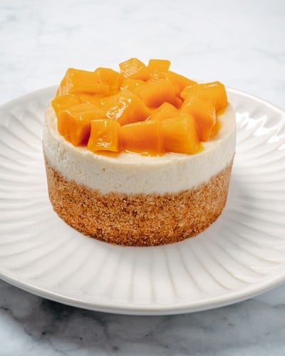 تشيز كيك بالمانجو صغير - Mango Cheesecake small