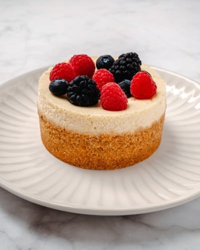 تشيز كيك بالتوت المشكل صغير - Mixed Berries Cheese...