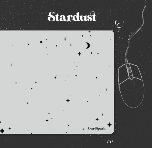 Star dust mousepad