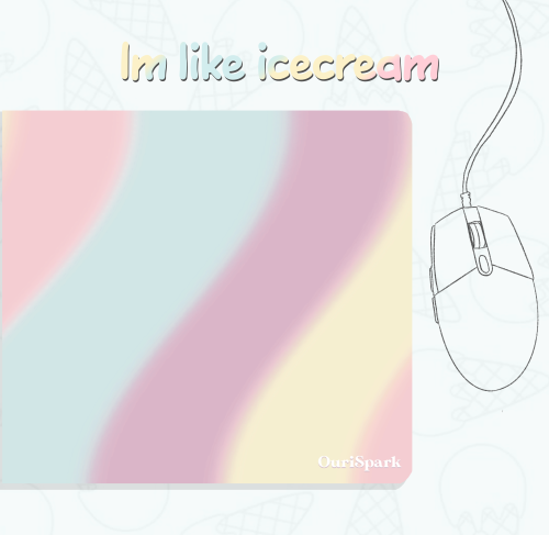 Im like icecream mousepad