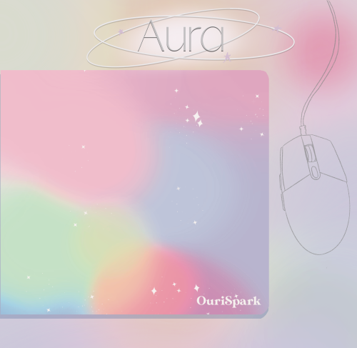 Aura mousepad