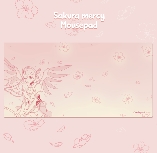 Sakura mercy mousepad