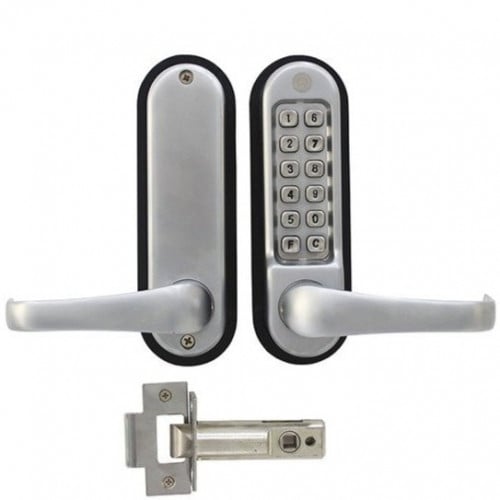 Digital door lock with handle