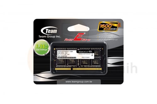 ذاكرة رام لابتوب TEAMGROUP DDR3L 8GB