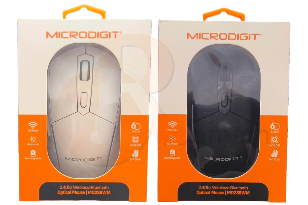 ماوس بلوتوث لاسلكي RGB قيمنق MD235WM