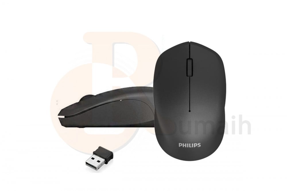 Philips M344 Wireless Mouse Black