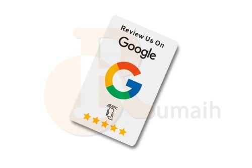 بطاقة تقييم قوقل ماب NFC Card for Google Review