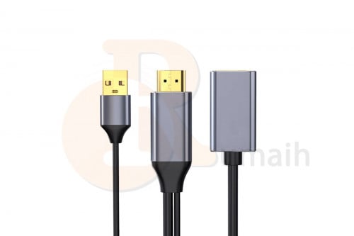 وصلة HDMI الى ديسبلاي بورت DP