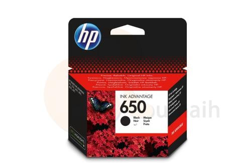 حبر طابعة اتش بي HP 650 - أسود