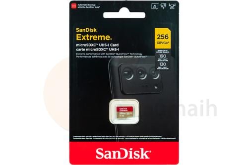ذاكرة مايكرو اكستريم سانديسك SanDisk 256GB 4K