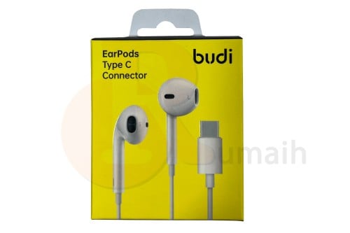 سماعة سلكية تدعم ايفون 15 budi USB-C
