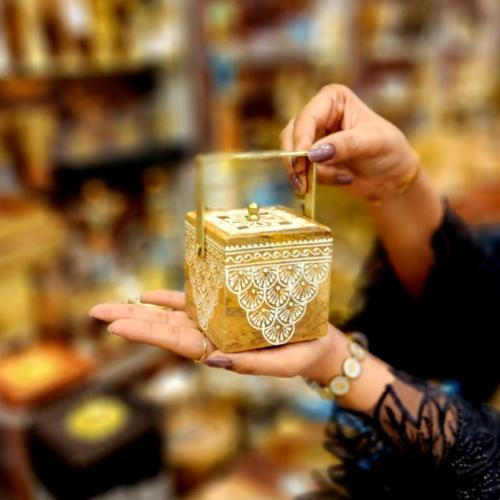 مبخرة شعر خشبي ملون