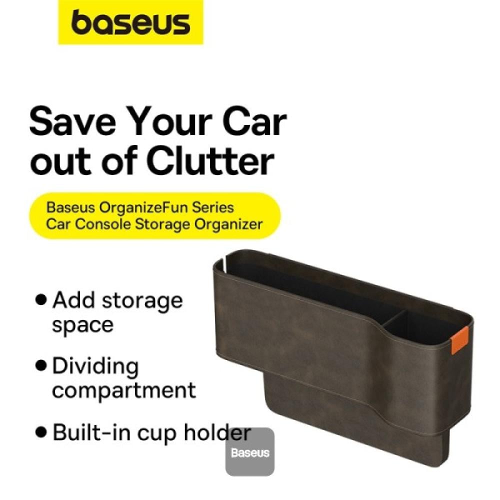 Baseus Car Storage Box & Organizer - Black