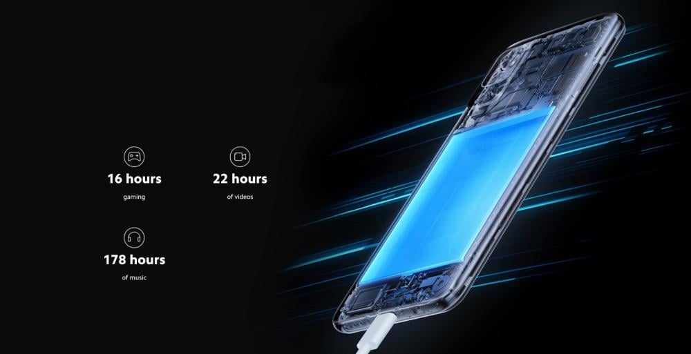 ريدمي نوت 10 5G (6 جيجابايت رام + 128 جيجابايت ذاكرة) - أزرق ليلي
