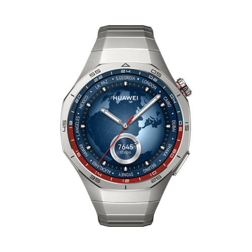 ساعة HUAWEI WATCH GT 5 رجالي - التيتانيوم 46 ملم