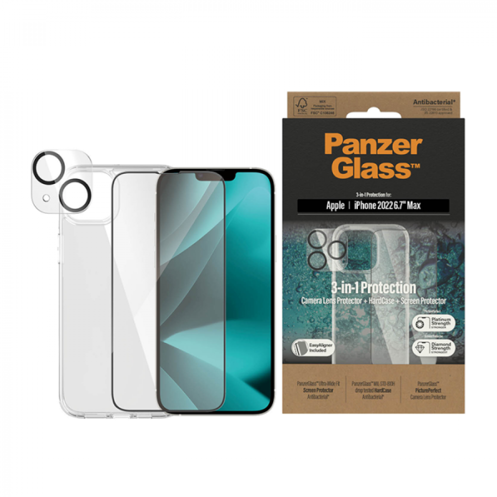 Panzer Glass Package Mobile Protection for iPhone 14 Plus - Clear