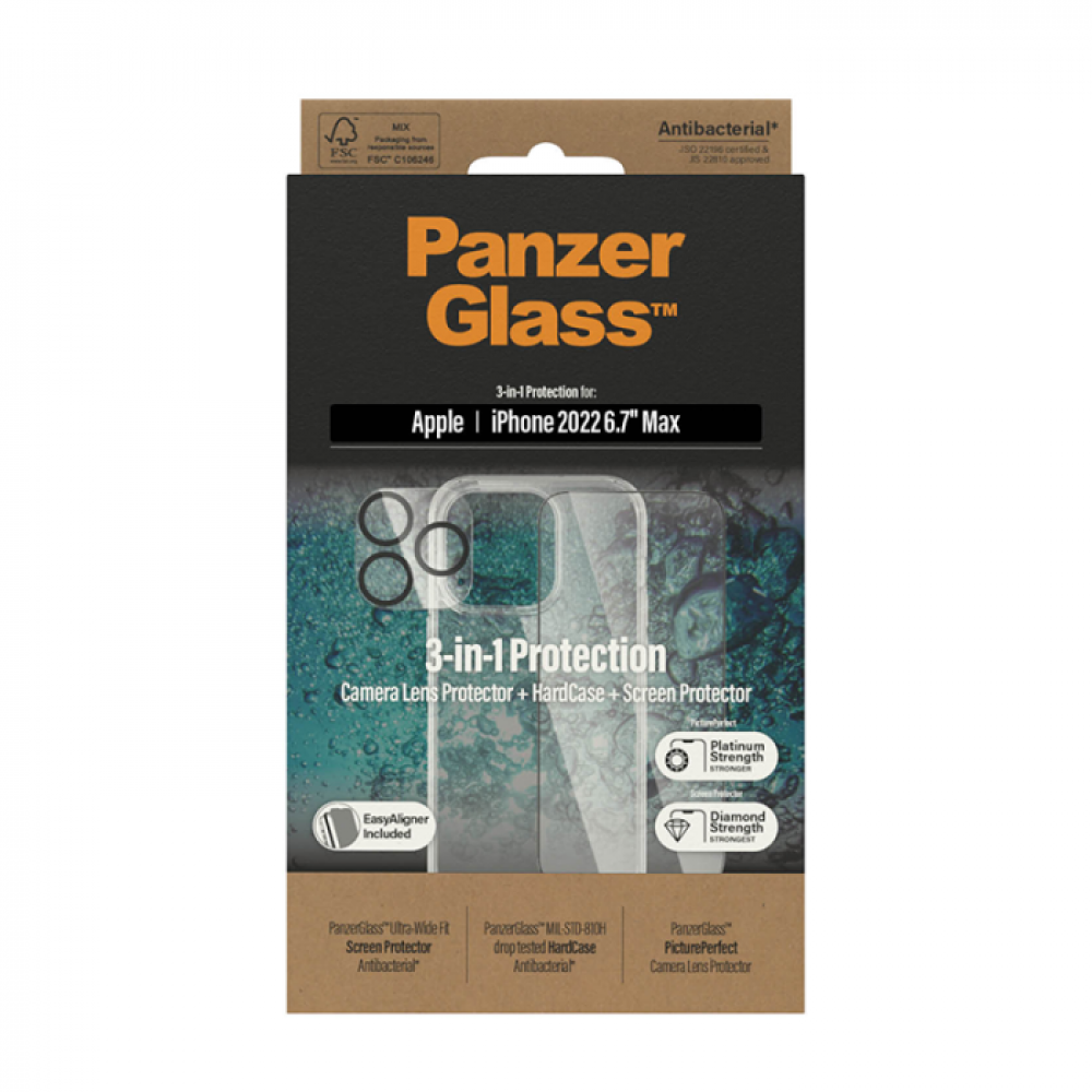 Panzer Glass Package Mobile Protection for iPhone 14 Plus - Clear