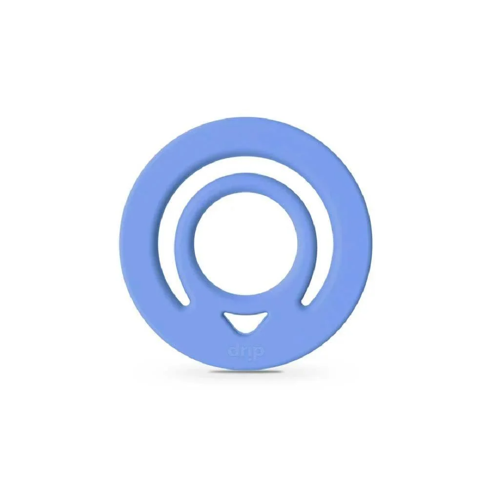 دريب - مسكة جوال ماج سيف سيليكون خاتم Drip ازرق
