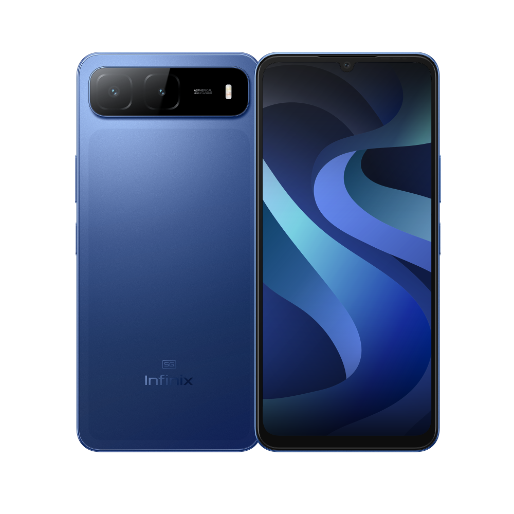 جوال انفنكس هوت 60i 5G، ذاكرة 256 جيجا بايت، رام 8 جيجا بايت- ازرق