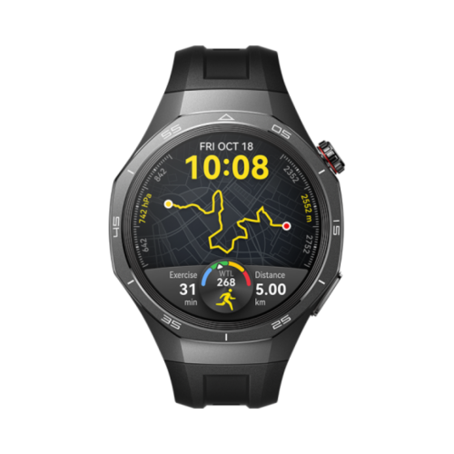 ساعة HUAWEI WATCH GT 5 رجالي - اللون الأسود 46 ملم