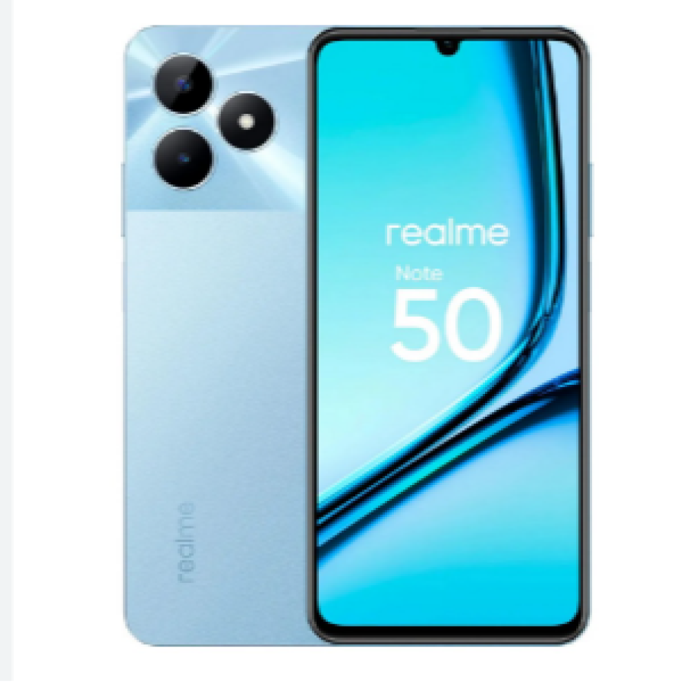 Realme Note 50 - Blue, 128GB - Sada Almustaqbal