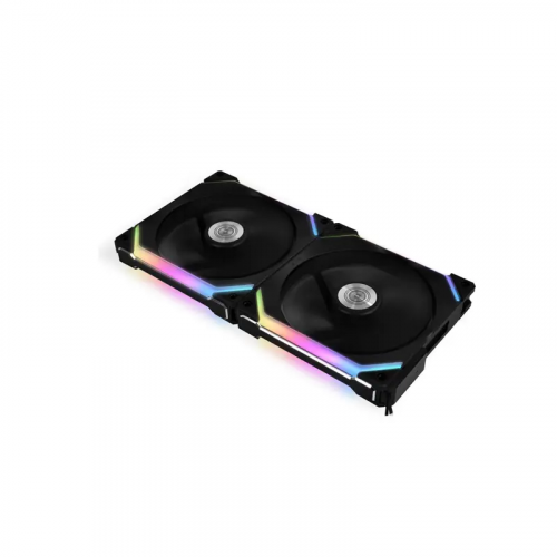 LIAN LI UNI FAN SL140 V2 RGB BK 5点セット LIAN LI UNI Fan SL140 V2 RGB Black , Single Pack Without