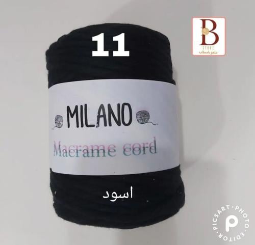 خيوط ميلانو مكرميه سترنق قطن ( تتمشط)