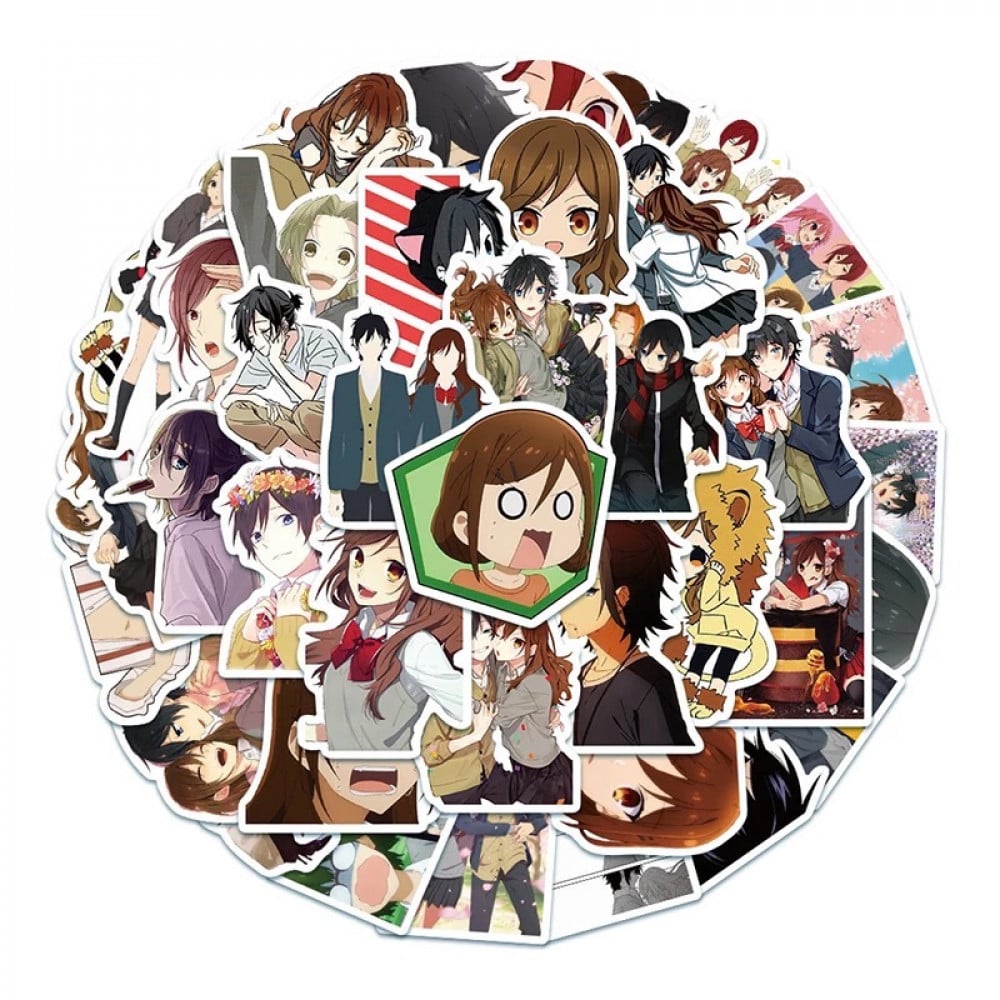 50Pcs Horimiya Stickers | 50 ملصق هوريميا
