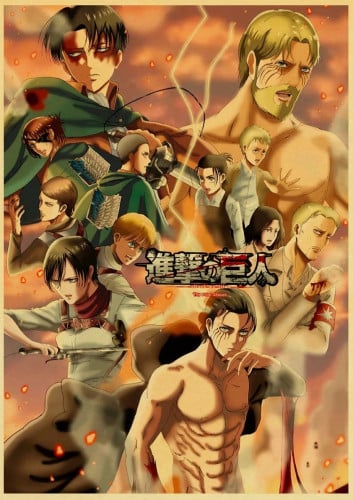 بوستر هجوم العمالقة | Attack on titan