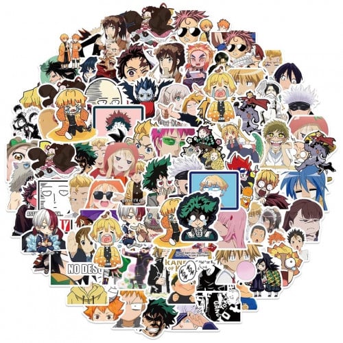 ملصقات منوعه من انميات مختلفه