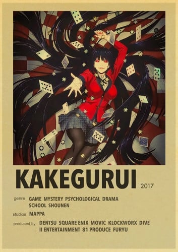 بوستر مدرسة المقامرة | Kakegurui