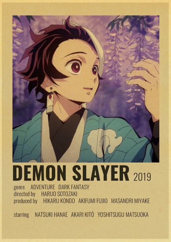 بوستر قاتل الشياطين | Demon slayer
