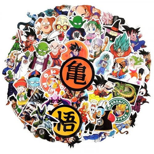 50Pcs Dragon Ball Z Stickers | 50 ملصق دراغون بول...