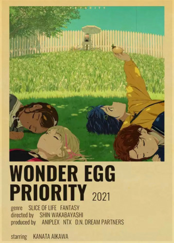 بوستر Wonder Egg Priority