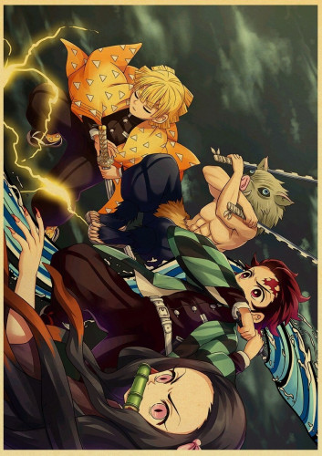 بوستر قاتل الشياطين | Demon slayer